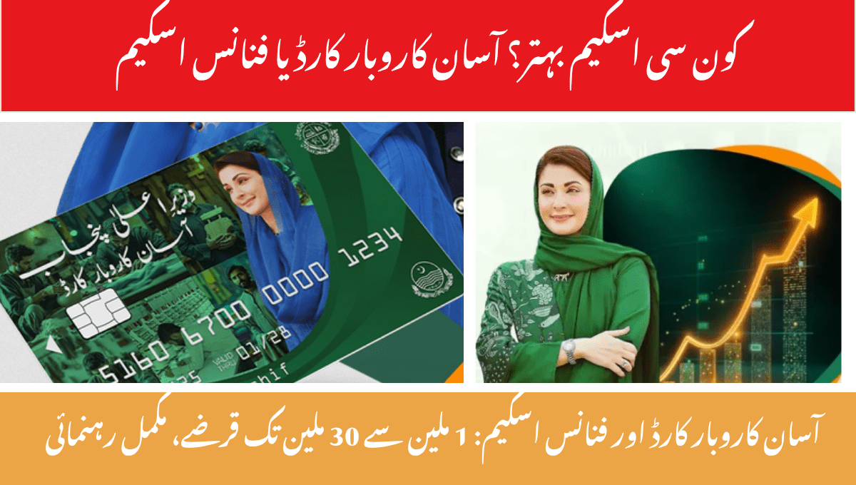 Asan Karobar Card vs Finance Scheme