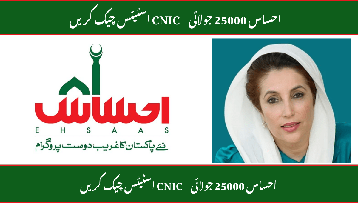 8171 SMS Not Received for Ehsaas 25000 July Payment
