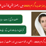 “Apply online for Benazir Hunarmand Program 2025”