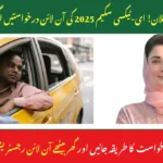 E-Taxi Scheme 2025 Apply Online