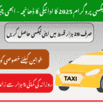 Payment Structure of Punjab E-Taxi Programme 2025 – Check Now