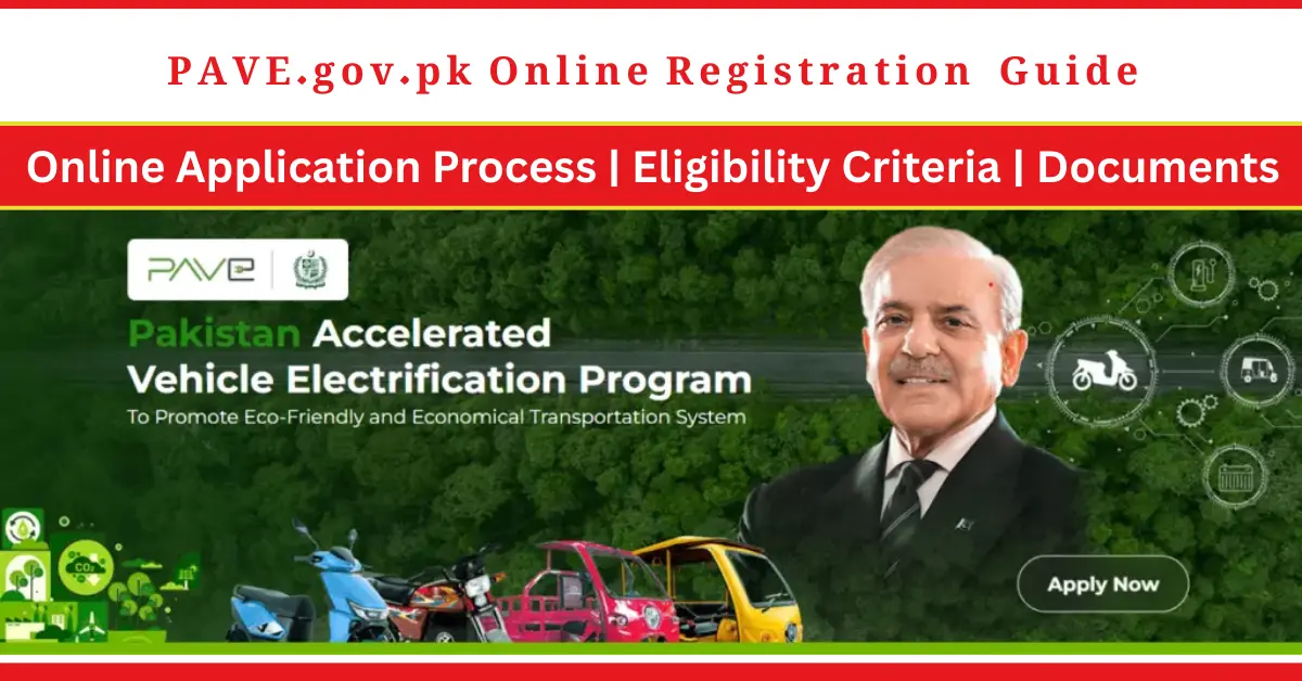 PAVE.gov.pk Online Registration 2025 Guide